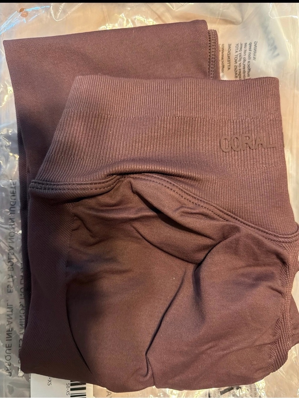 High-Waist Sculpting Leggings — Espresso - Picture 5 of 5